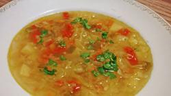 Овощной суп с рисом Суп рисовый с овощами мясом